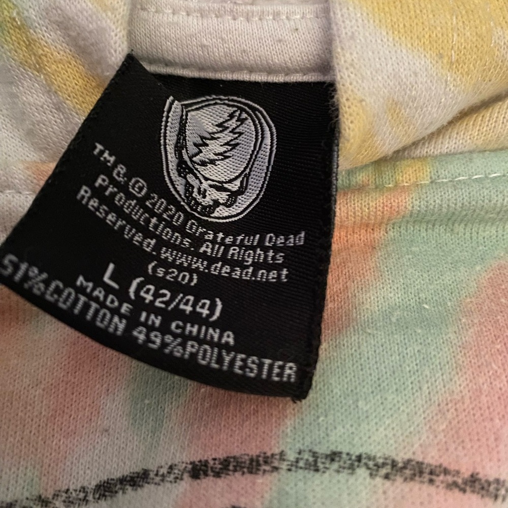 Old Clothes Grateful Dead Late Full Tie Dye Pattern Sweat Pullover Hoodie
Wo/Men - Picture 4 of 5